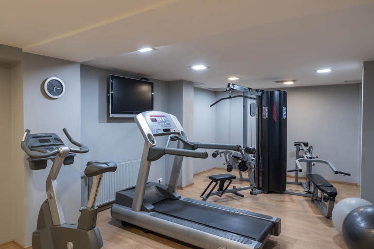 Gym machines Scandic Gdańsk in Poland