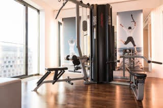 Gym of Scandic Berlin Potsdamer Platz hotel