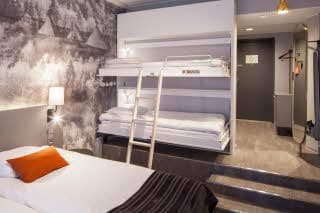 Superior Family room bunkbed scandic rovaniemi city