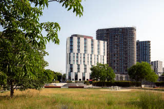 Exterior park Scandic Frankfurt Hafenpark