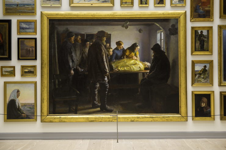 Michael Ancher, The Drowned Fisherman - Photo Skagen’s art museums