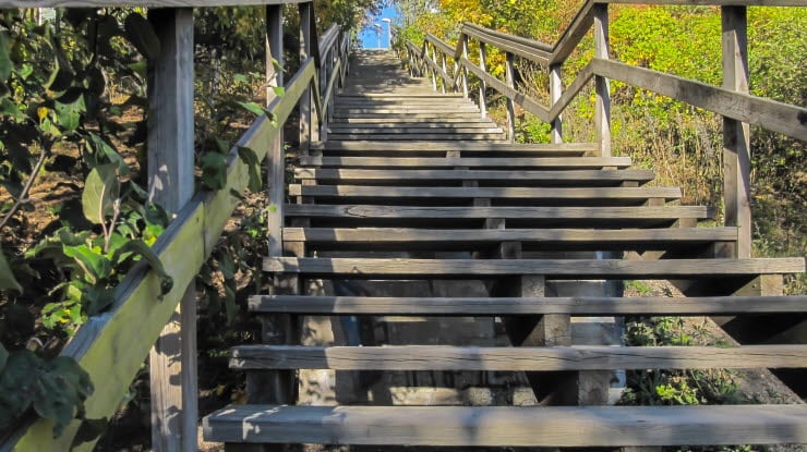 Pispala staircase image mostphotos